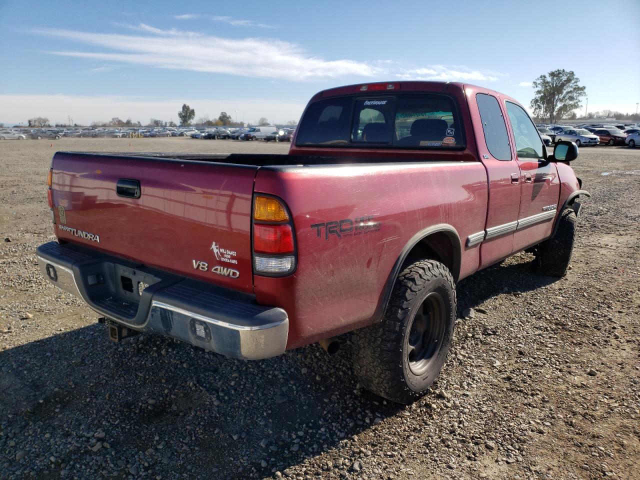 Photo 4 from auction – 2000 TOYOTA TUNDRA ACC with VIN 5TBBT4412YS001632