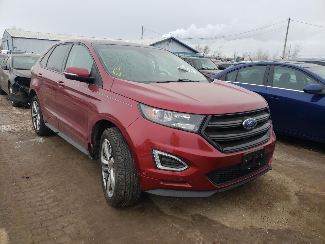 FORD EDGE SPORT 2015 with VIN 2FMTK4AP4FBC26569 - Photo from auction