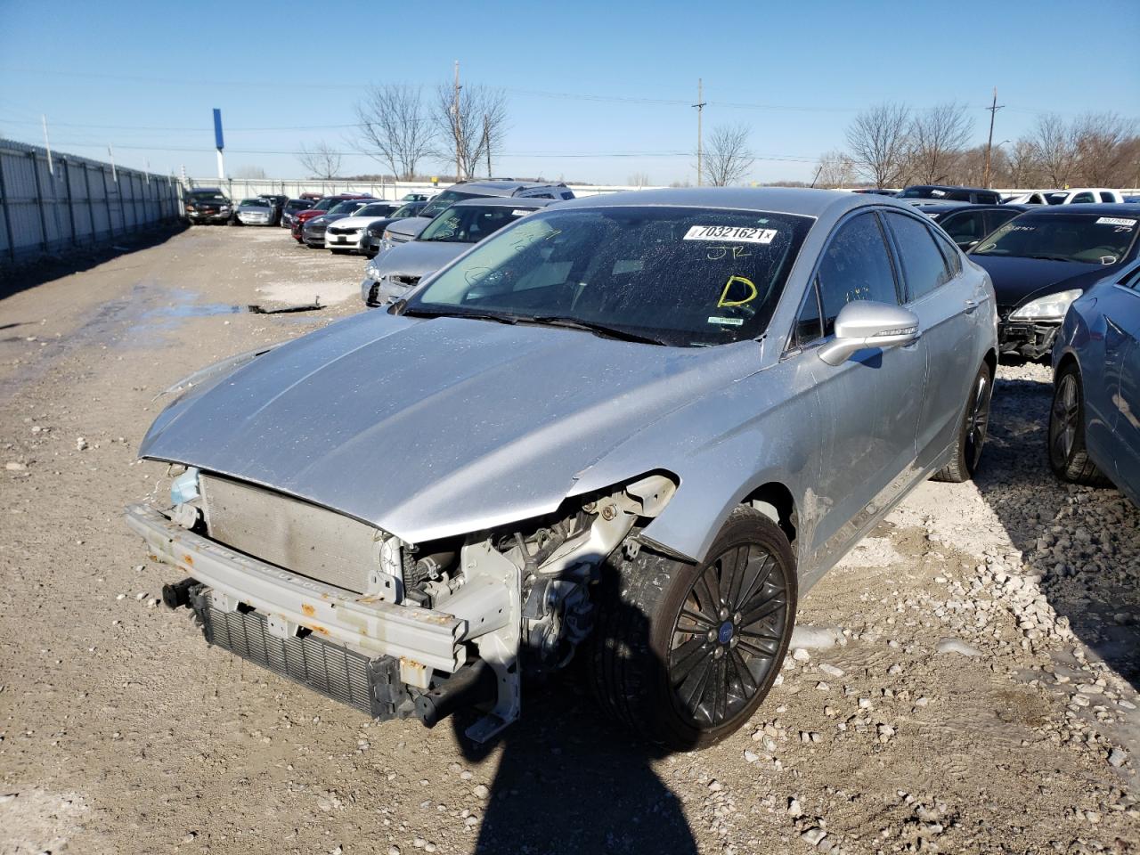 Photo 2 from auction – 2016 FORD FUSION SE with VIN 3FA6P0HD8GR106659