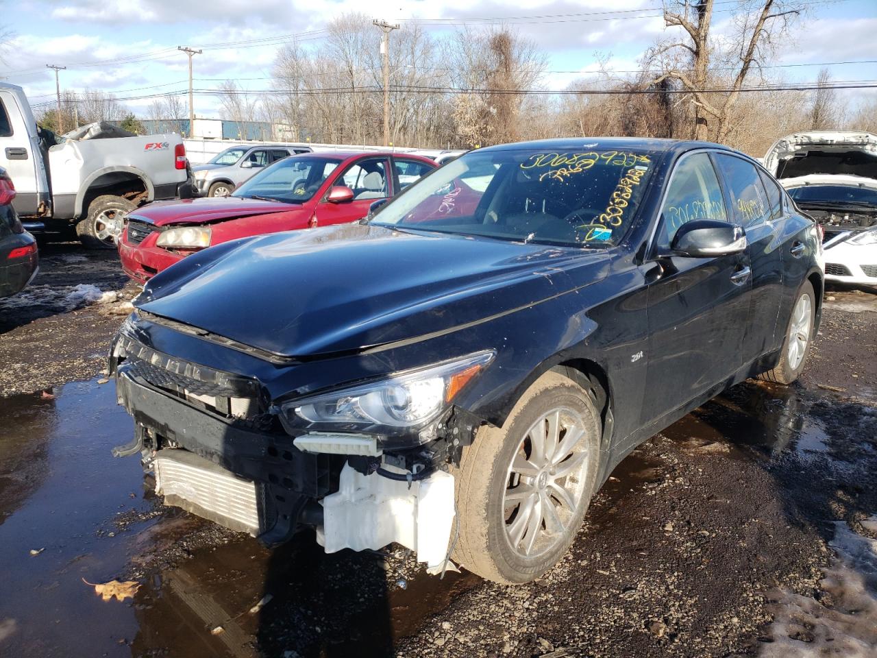 Photo 2 from auction – 2016 INFINITI Q50 BASE with VIN JN1CV7AR5GM251963