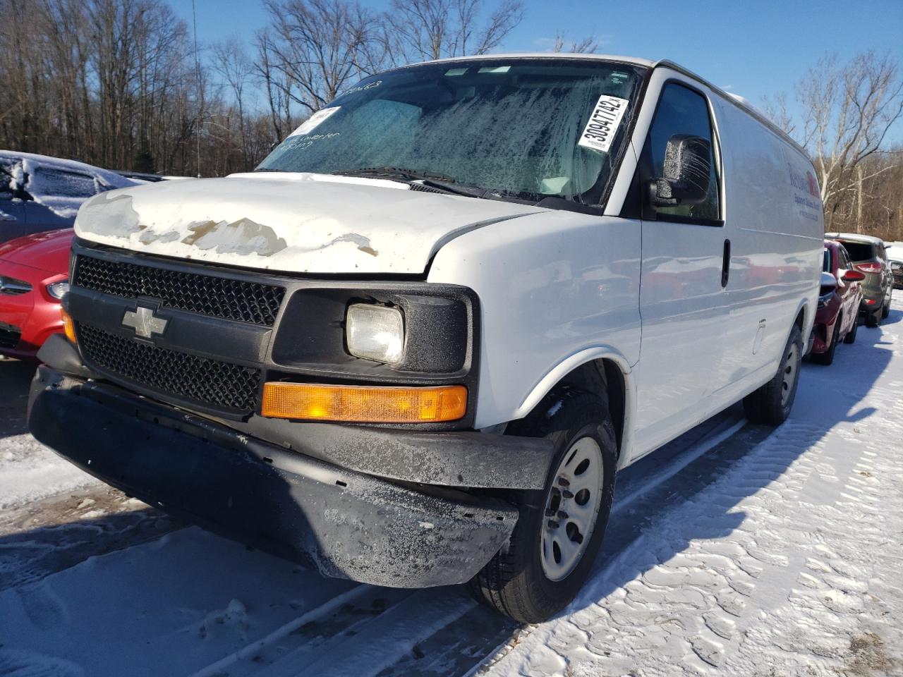 Photo 2 from auction – 2010 CHEVROLET EXPRESS G1 with VIN 1GCUGADX8A1124233