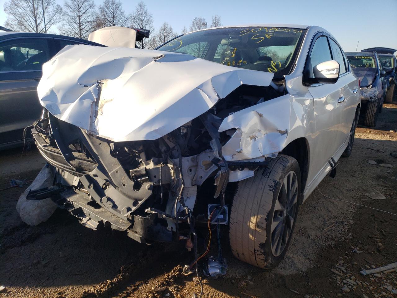 Photo 2 from auction – 2017 NISSAN SENTRA S with VIN 3N1AB7AP1HY252220