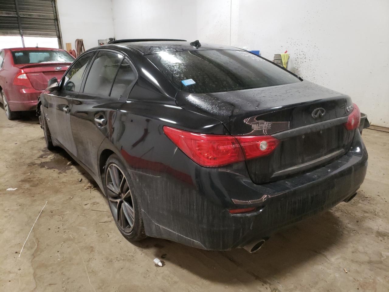Photo 3 from auction – 2014 INFINITI Q50 BASE with VIN JN1BV7AP7EM675281