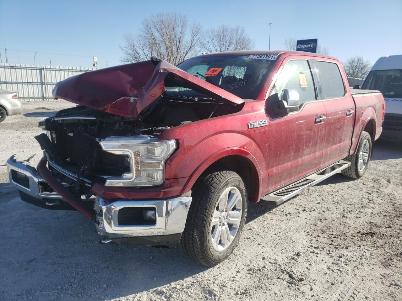 Photo 2 from auction – 2018 FORD F150 SUPER with VIN 1FTEW1EG6JFC25294