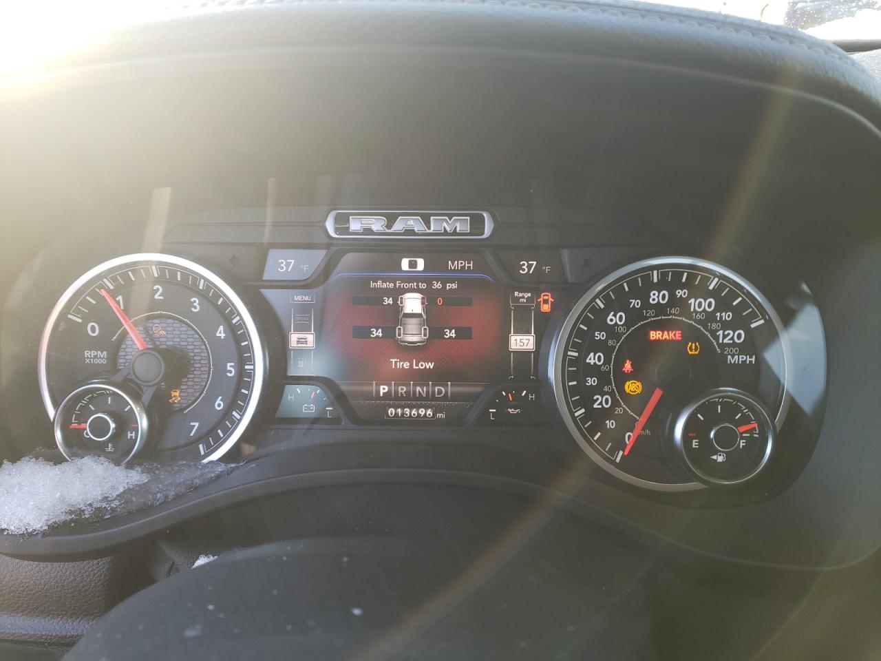 Photo 8 from auction – 2020 RAM 1500 LARAM with VIN 1C6SRFJT2LN236609