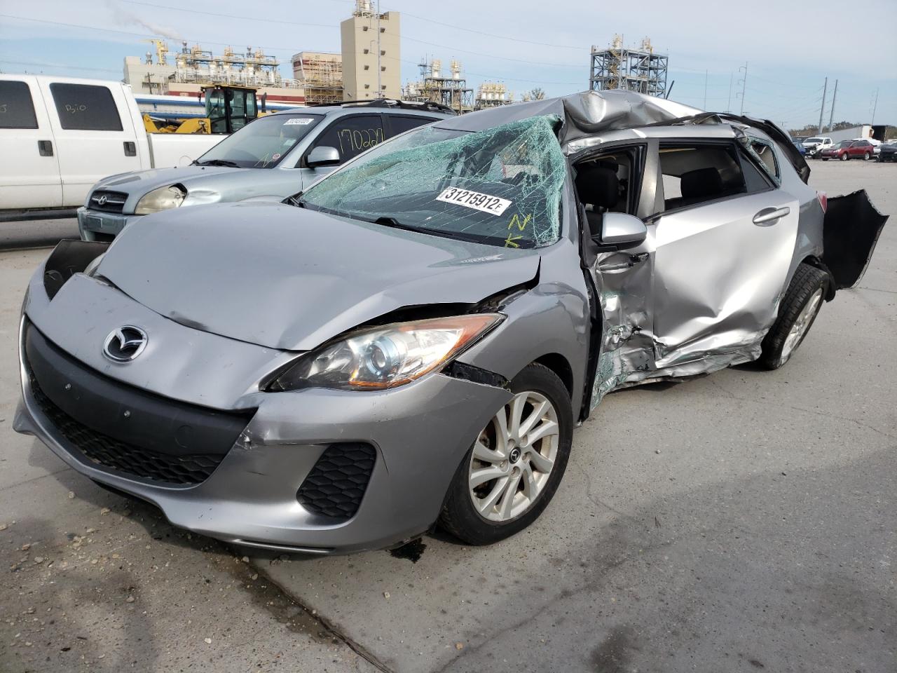 Photo 2 from auction – 2013 MAZDA 3 I with VIN JM1BL1LP4D1810472