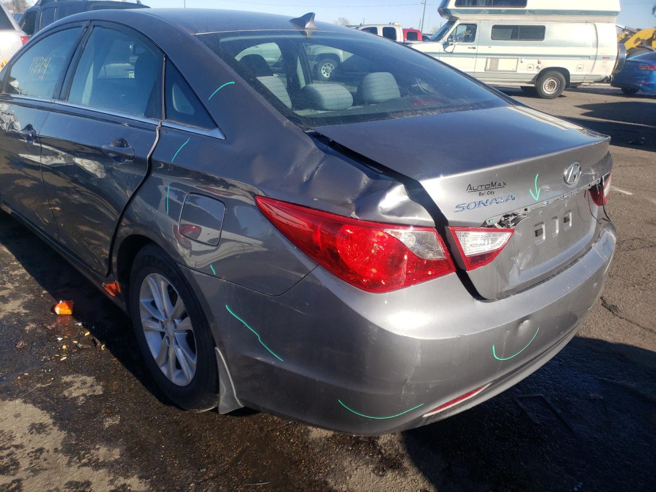 Photo 9 from auction – 2013 HYUNDAI SONATA GLS with VIN 5NPEB4AC7DH567069