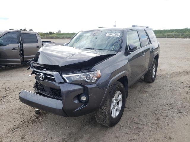 Photo 2 from auction – 2021 TOYOTA 4RUNNER SR with VIN JTEFU5JR8M5230009