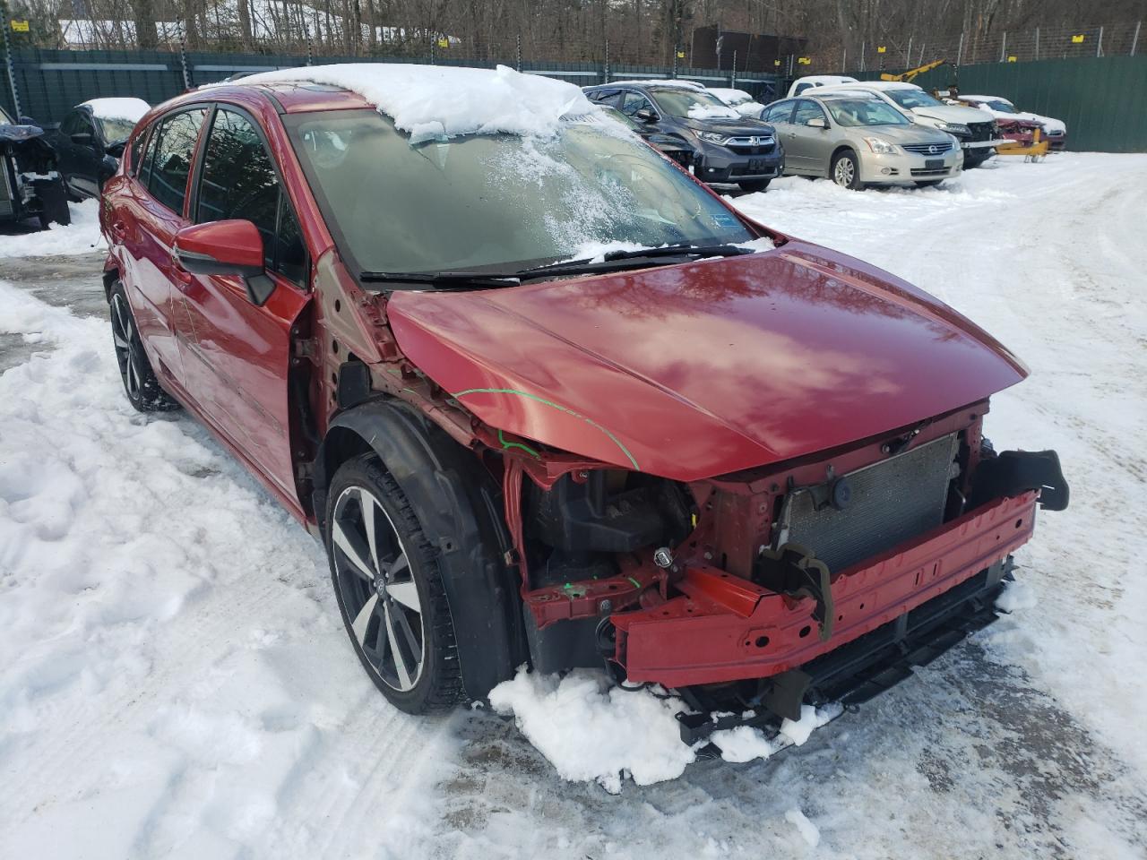 SUBARU IMPREZA SP 2019 with VIN 4S3GTAM67K3724747 - Photo from auction