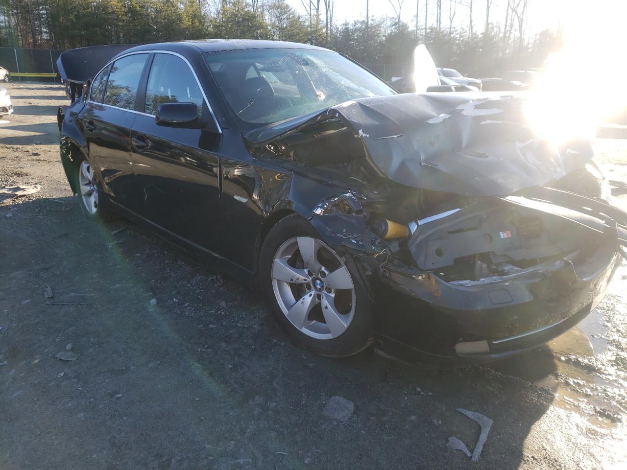 BMW 528 I 2008 with VIN WBANU53578CT06747 - Photo from auction