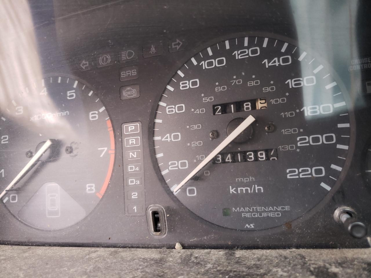 Photo 8 from auction – 1997 HONDA ACCORD SE with VIN 1HGCD5609VA812874