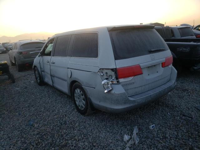 Photo 3 from auction – 2010 HONDA ODYSSEY LX with VIN 5FNRL3H25AB034167
