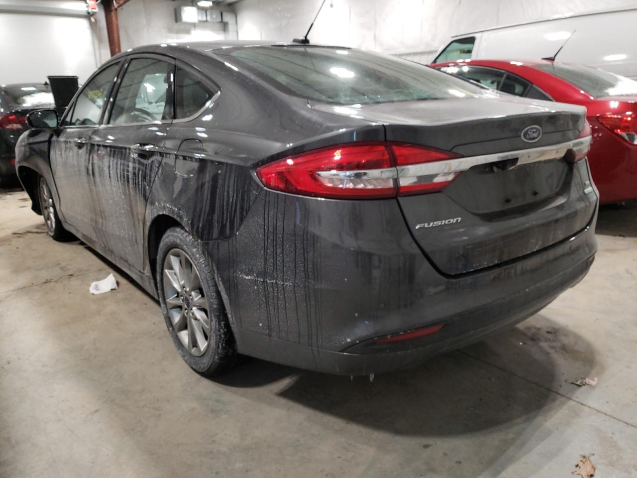 Photo 3 from auction – 2017 FORD FUSION SE with VIN 3FA6P0HD8HR377156