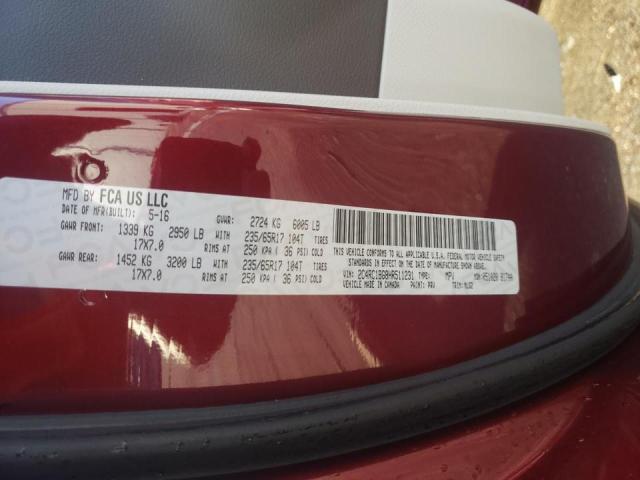 Photo 10 from auction – 2017 CHRYSLER PACIFICA T with VIN 2C4RC1BG8HR511231
