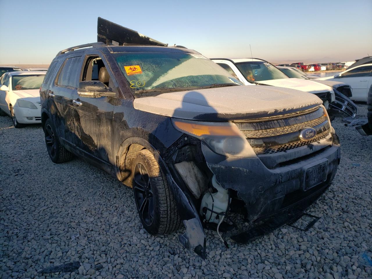 FORD EXPLORER S 2014 with VIN 1FM5K8GT2EGA89904 - Photo from auction