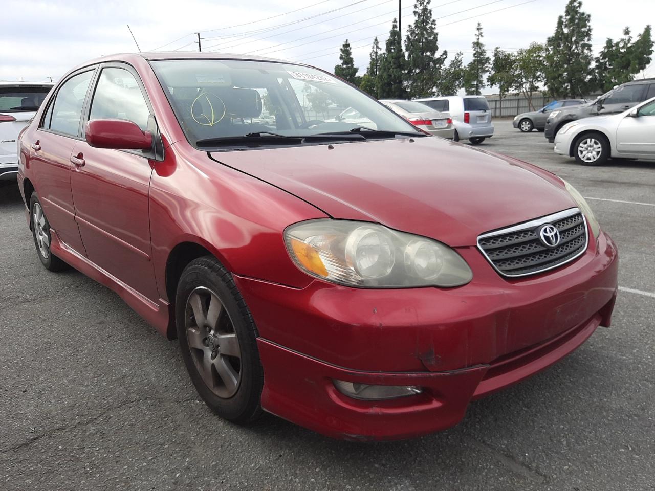 Photo 1 from auction – 2008 TOYOTA COROLLA CE with VIN 1NXBR32E78Z047227