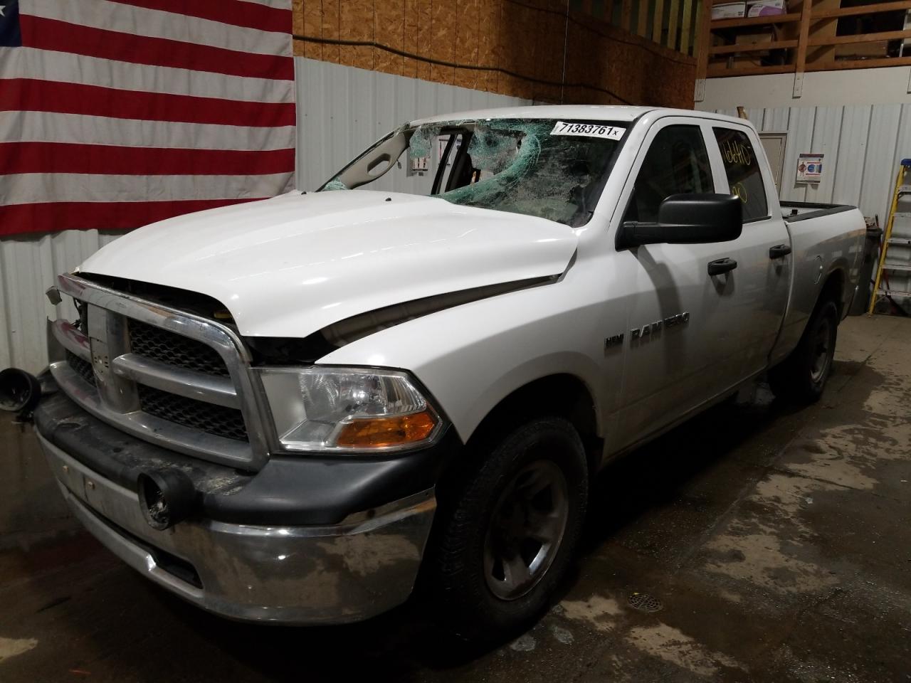 Photo 2 from auction – 2012 DODGE RAM 1500 S with VIN 1C6RD7FTXCS200728