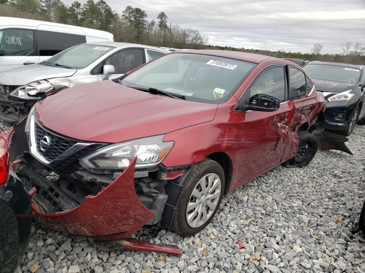 Photo 2 from auction – 2016 NISSAN SENTRA S with VIN 3N1AB7AP9GL650951