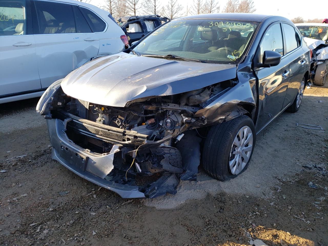 Photo 2 from auction – 2019 NISSAN SENTRA with VIN 3N1AB7AP2KY302016