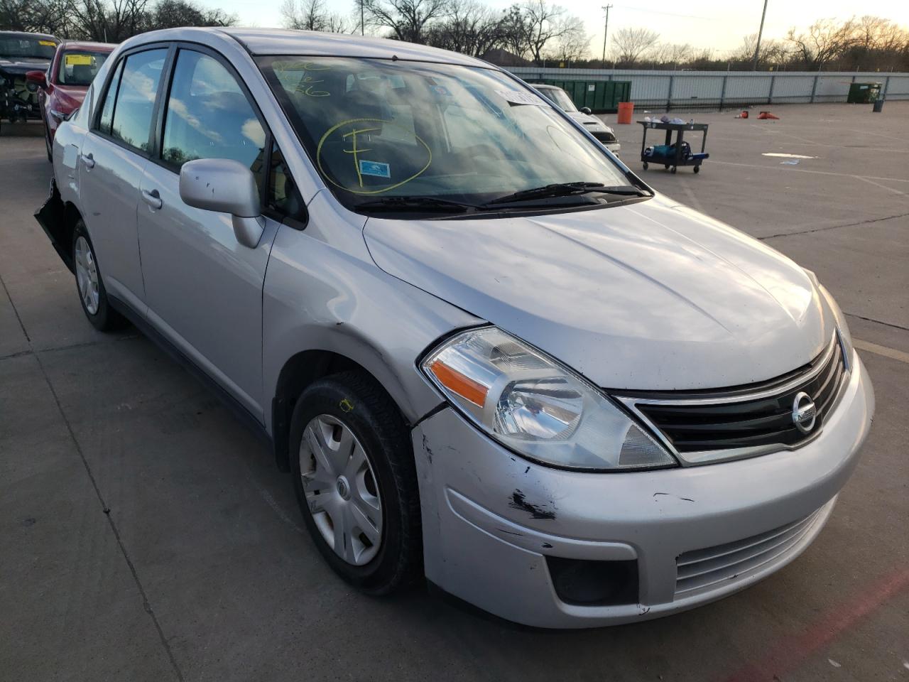 NISSAN VERSA S 2010 with VIN 3N1BC1AP6AL431242 - Photo from auction