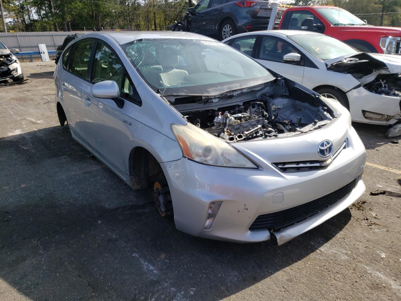 TOYOTA PRIUS V 2013 with VIN JTDZN3EU0D3200354 - Photo from auction