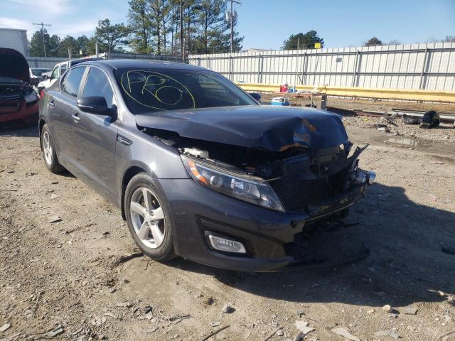 KIA OPTIMA LX 2015 with VIN KNAGM4A7XF5636956 - Photo from auction
