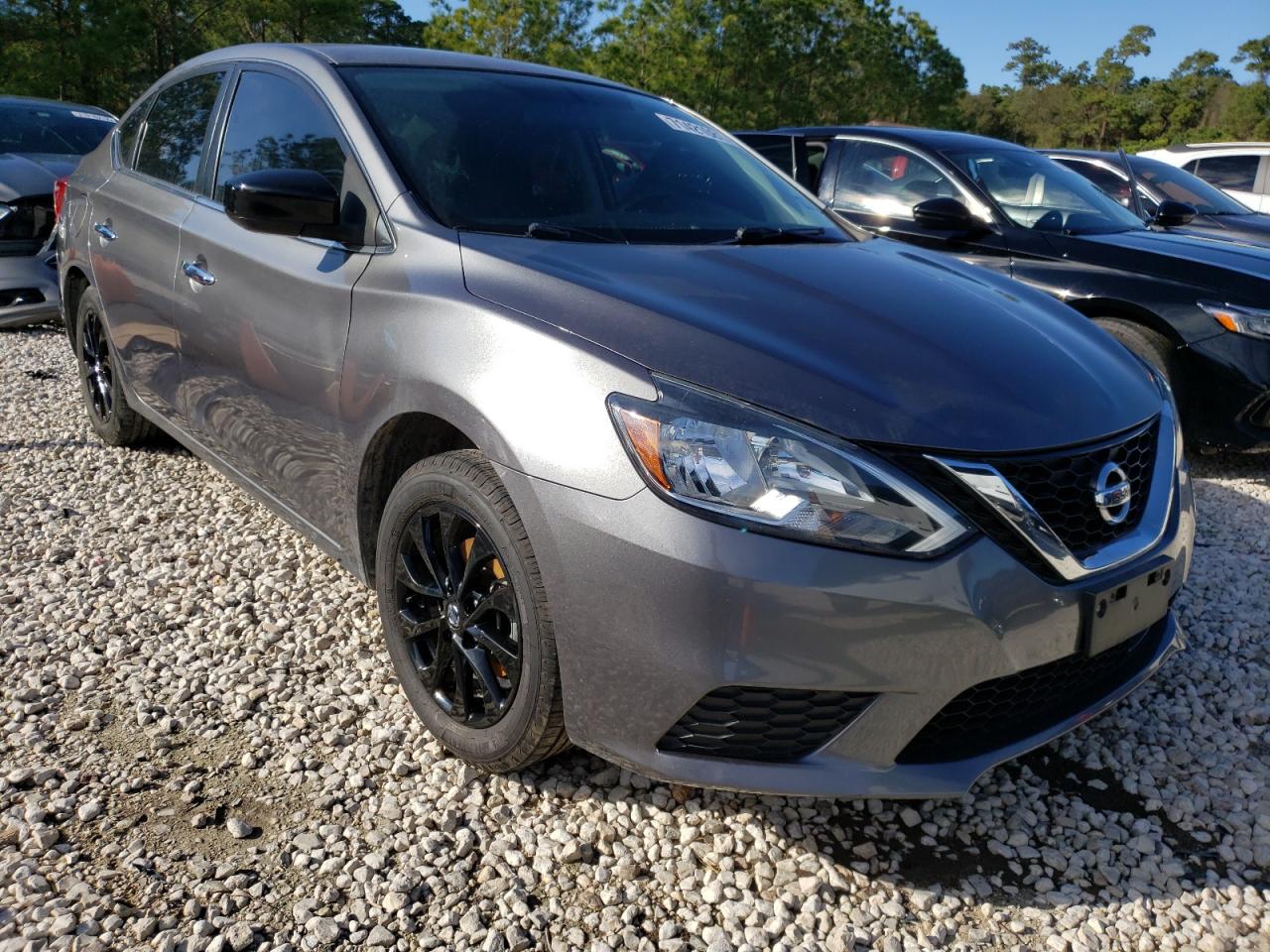 NISSAN SENTRA S 2018 with VIN 3N1AB7AP1JY305925 - Photo from auction