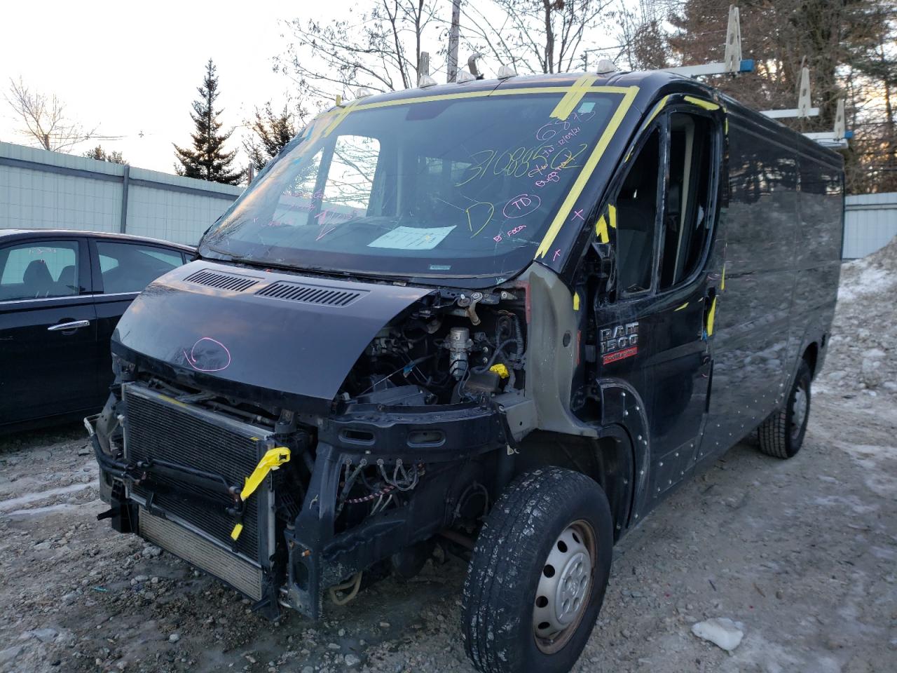 Photo 2 from auction – 2016 RAM PROMASTER with VIN 3C6TRVAG4GE101689