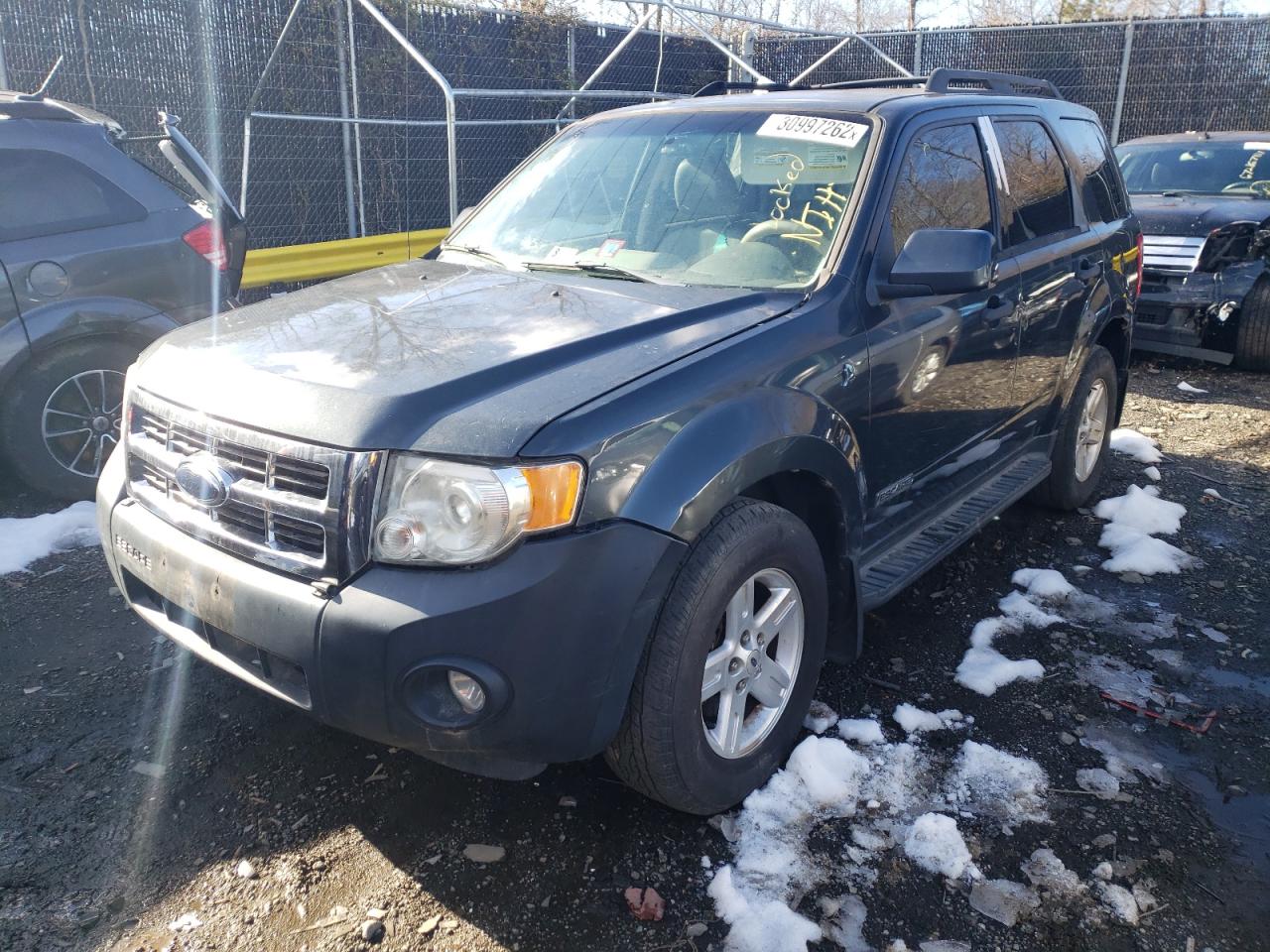 Photo 2 from auction – 2008 FORD ESCAPE HEV with VIN 1FMCU59H58KA29237