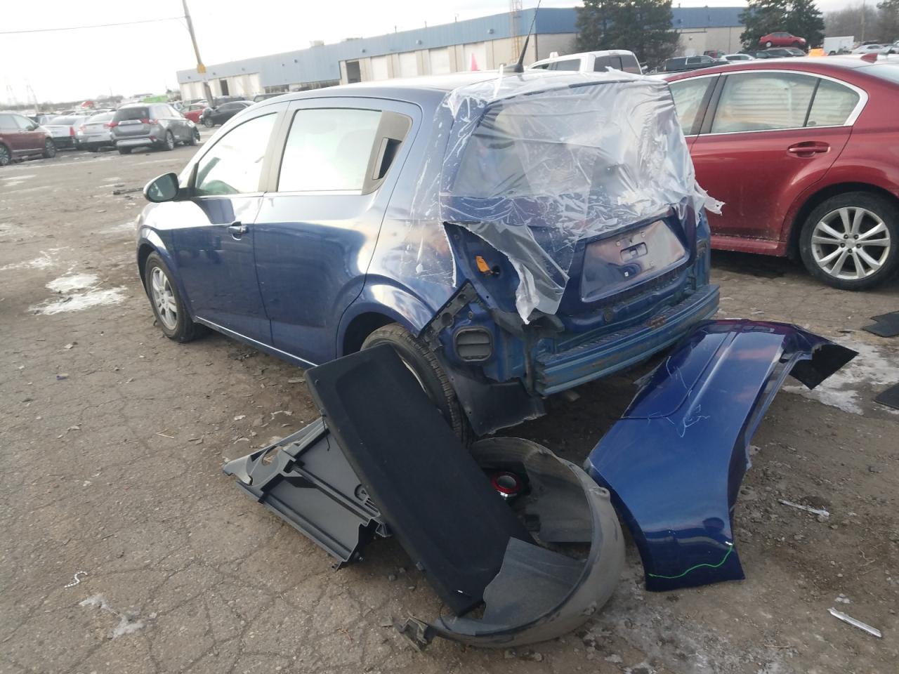 Photo 3 from auction – 2014 CHEVROLET SONIC LT with VIN 1G1JC6SH0E4107737