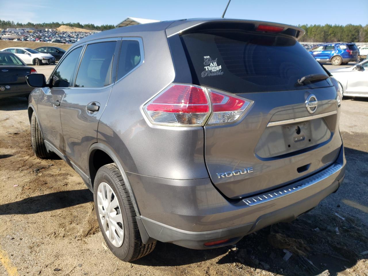 Photo 3 from auction – 2016 NISSAN ROGUE S with VIN KNMAT2MT3GP725718