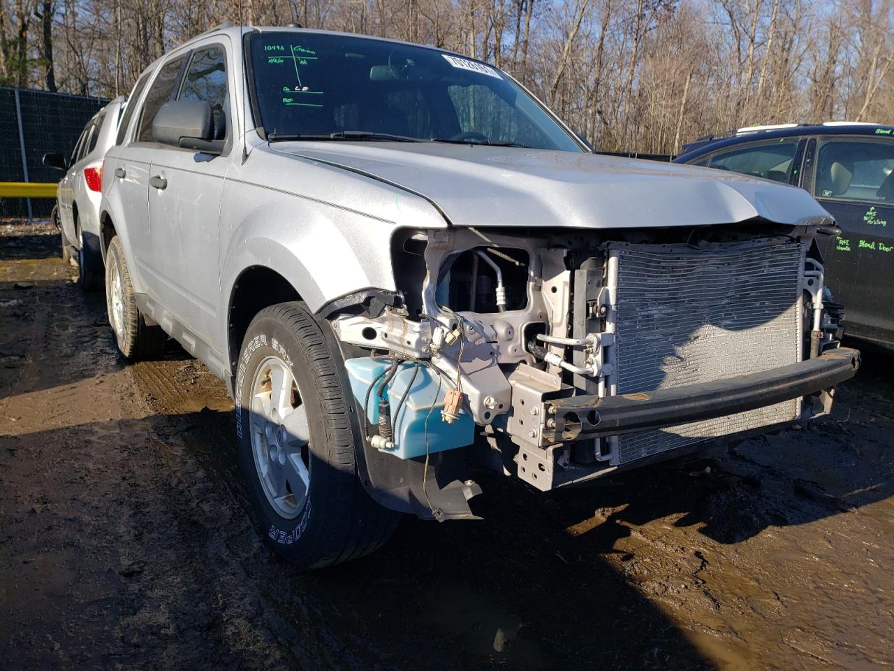 FORD ESCAPE XLT 2012 with VIN 1FMCU9D73CKB83475 - Photo from auction