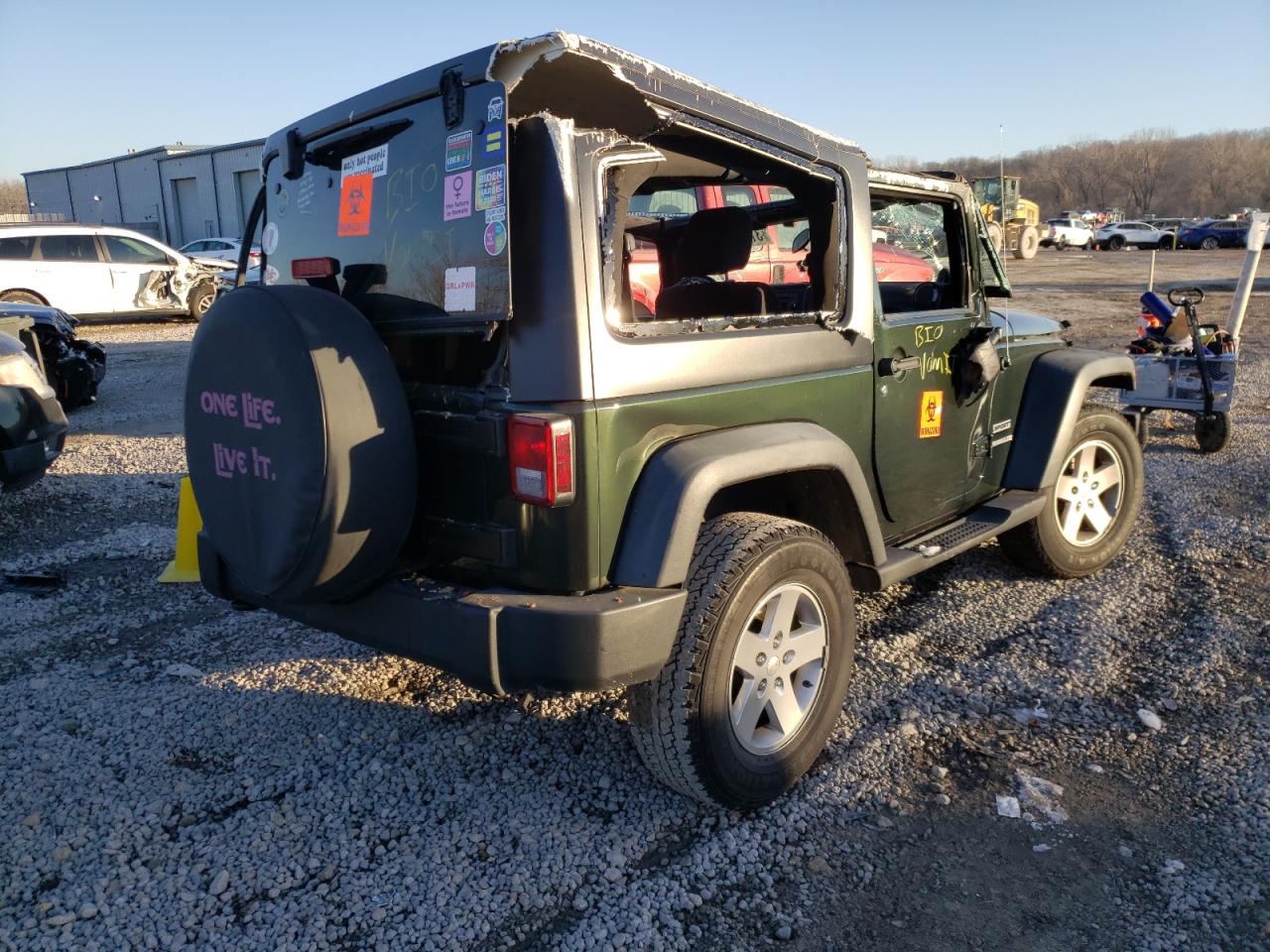 Photo 4 from auction – 2011 JEEP WRANGLER S with VIN 1J4AA2D18BL601166