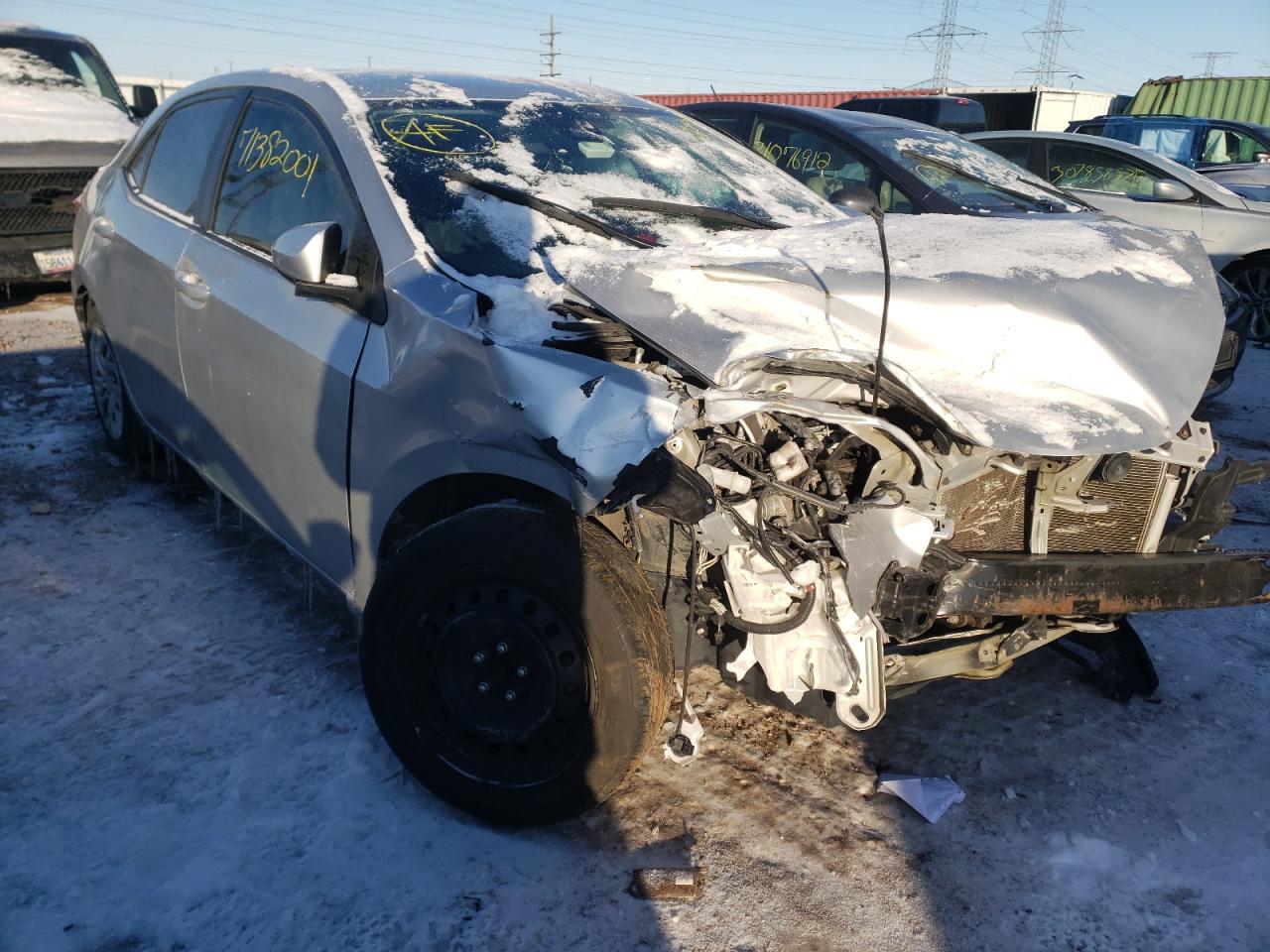 Photo 1 from auction – 2019 TOYOTA COROLLA L with VIN 2T1BURHE0KC147087