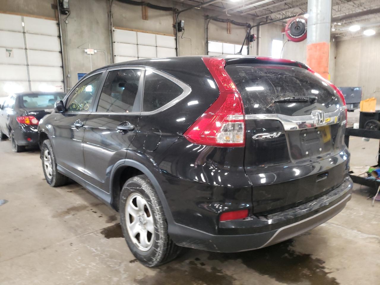Photo 3 from auction – 2015 HONDA CR-V LX with VIN 5J6RM4H32FL004070