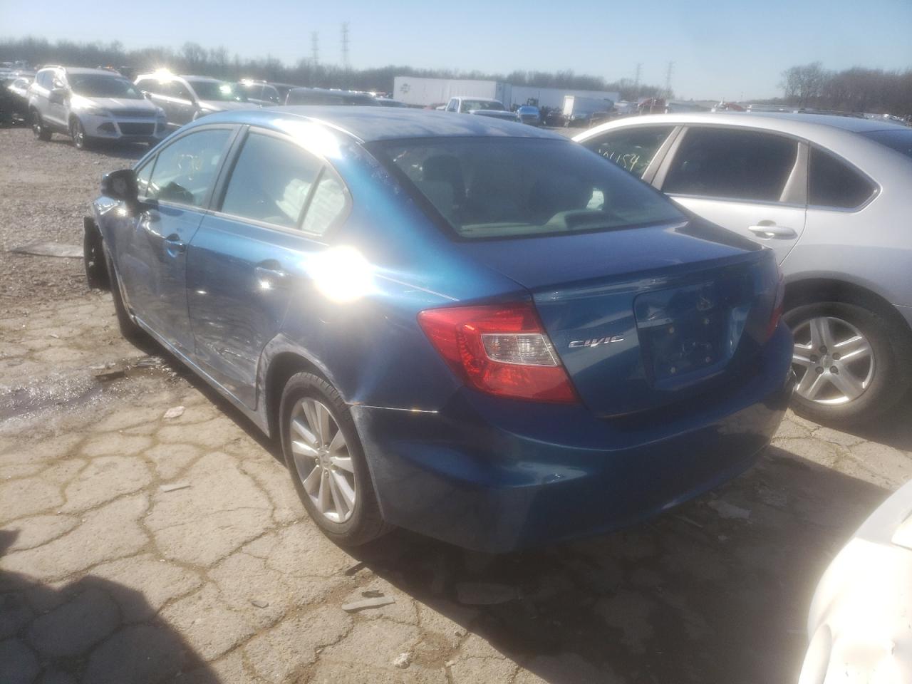 Photo 3 from auction – 2012 HONDA CIVIC EX with VIN 19XFB2F80CE040894