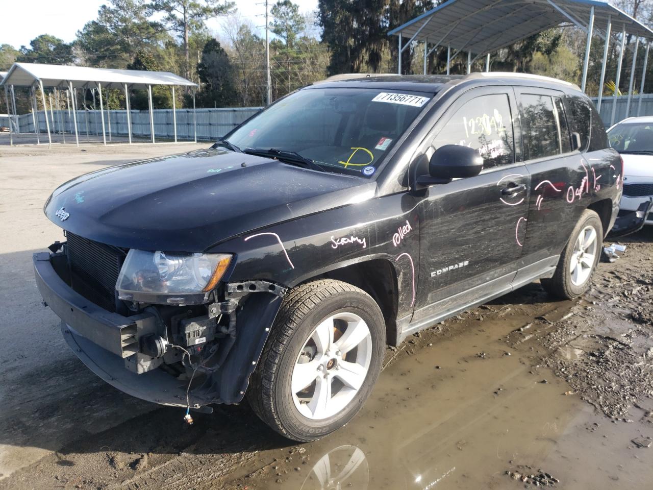 Photo 2 from auction – 2016 JEEP COMPASS SP with VIN 1C4NJDBBXGD686897