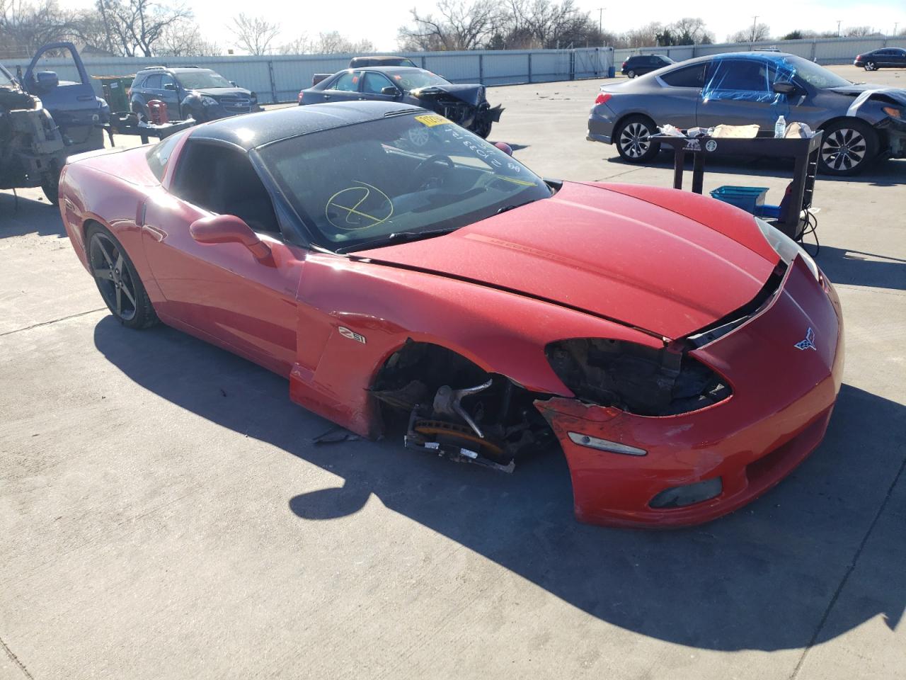 CHEVROLET CORVETTE 2005 with VIN 1G1YY24U255116470 - Photo from auction