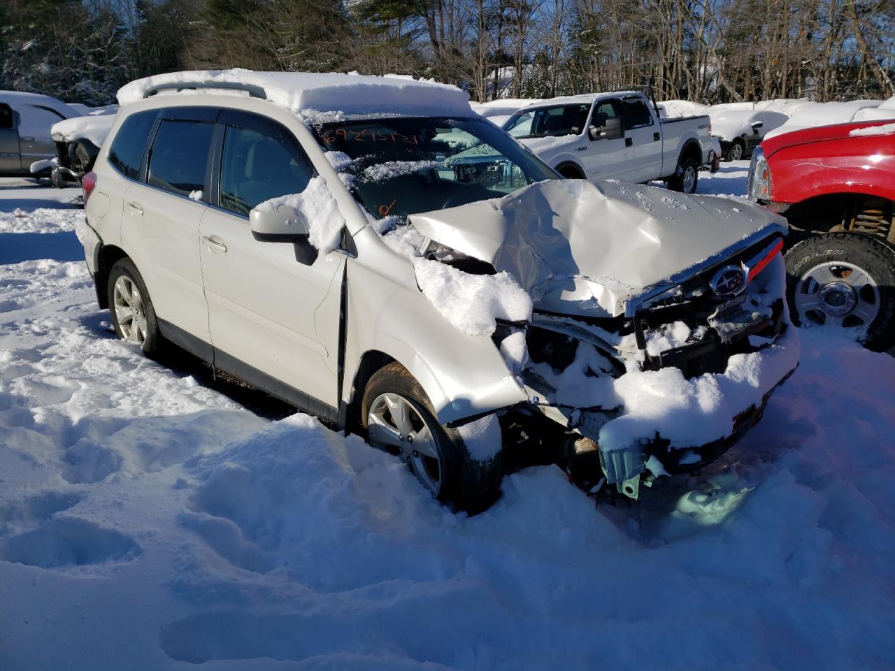 SUBARU FORESTER 2 2015 with VIN JF2SJAHC5FH491977 - Photo from auction