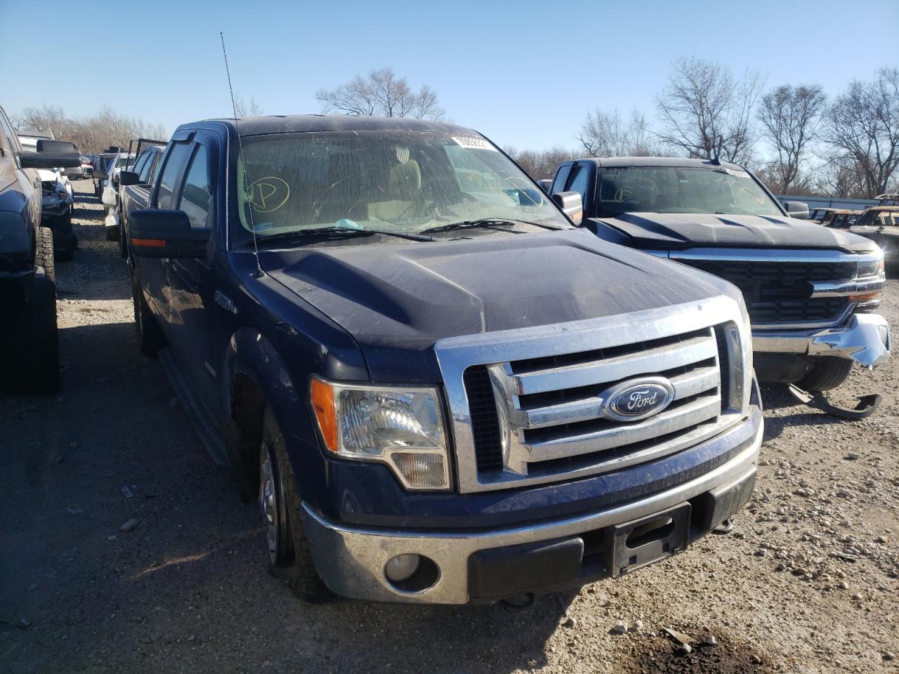 FORD F150 SUPER 2011 with VIN 1FTFW1ET9BKD86667 - Photo from auction
