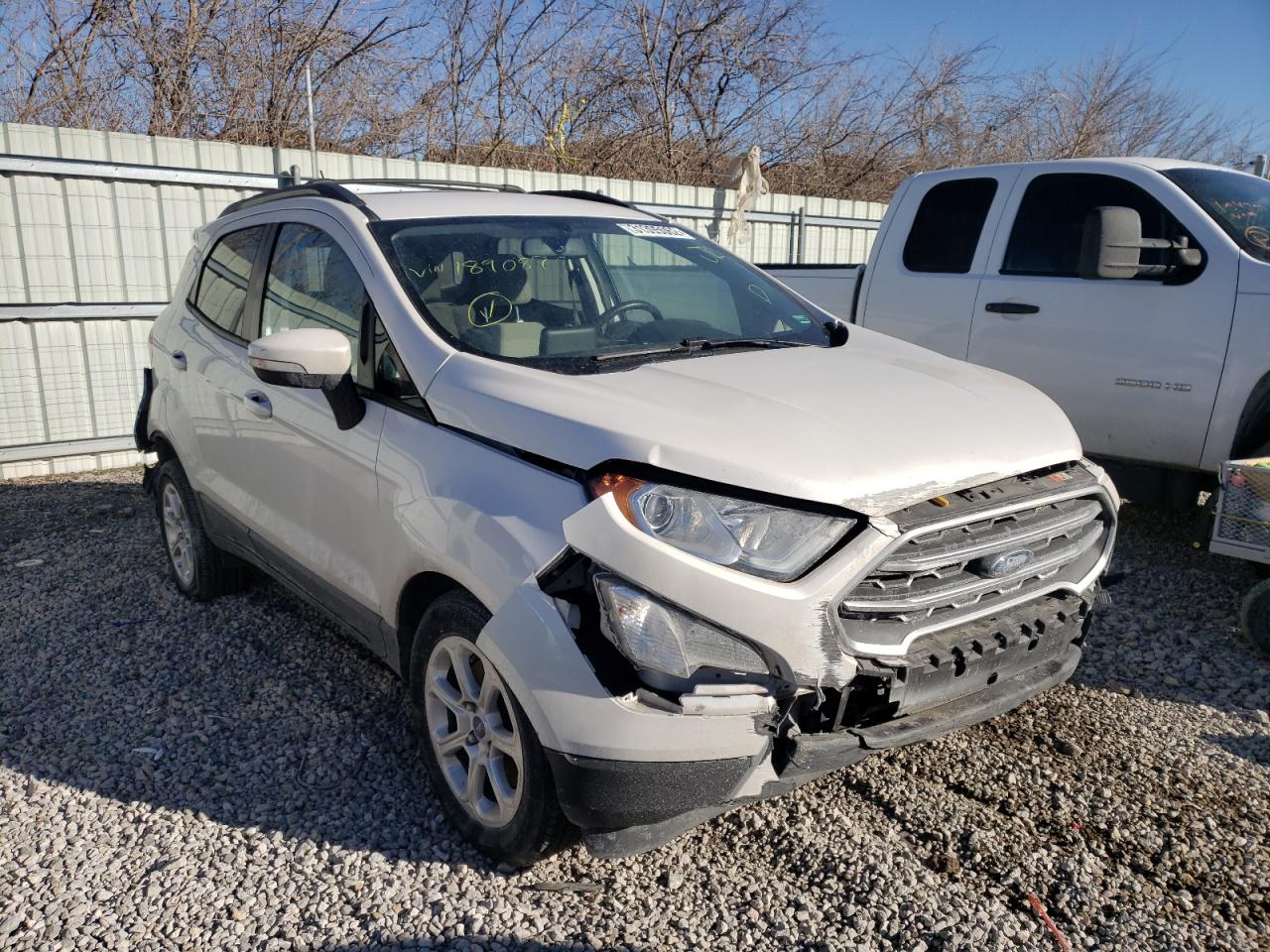 FORD ECOSPORT S 2018 with VIN MAJ3P1TEXJC189087 - Photo from auction