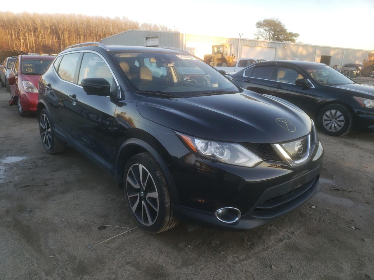 NISSAN ROGUE 2017 with VIN JN1BJ1CR9HW113754 - Photo from auction