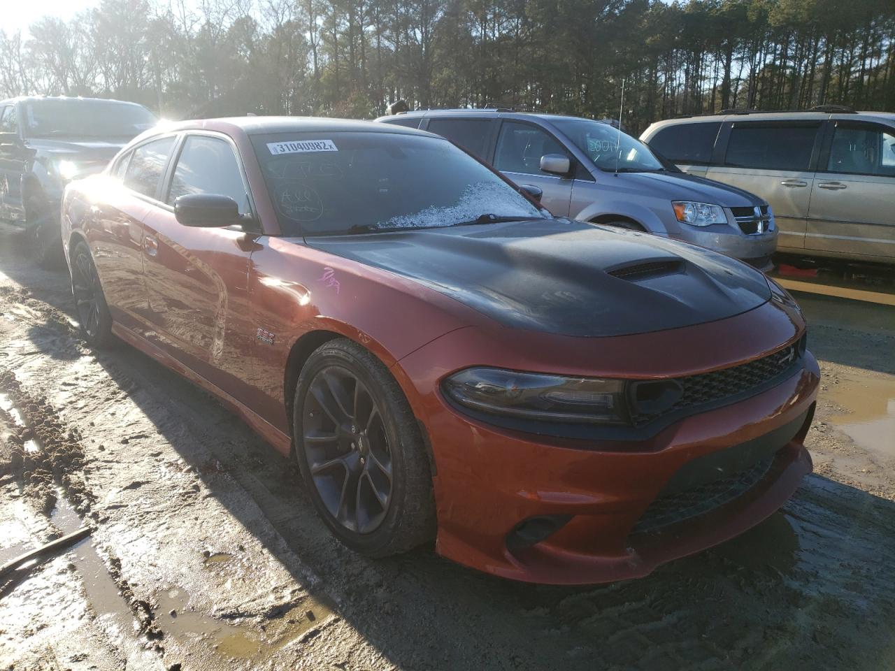 DODGE CHARGER SC 2020 with VIN 2C3CDXGJ7LH251420 - Photo from auction