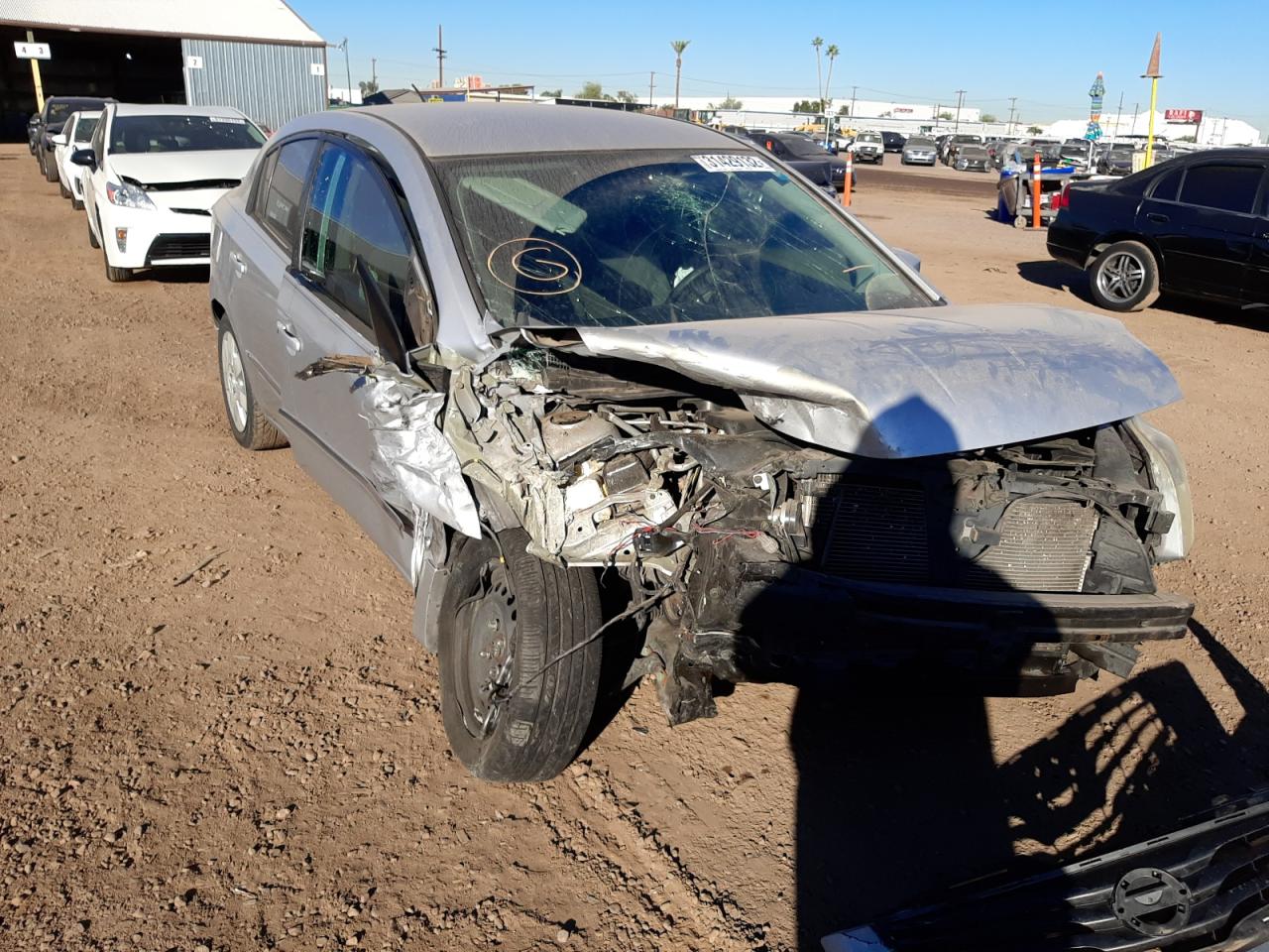 NISSAN SENTRA 2.0 2012 with VIN 3N1AB6AP9CL773704 - Photo from auction