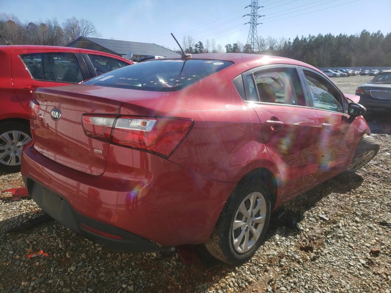 Photo 4 from auction – 2014 KIA RIO LX with VIN KNADM4A34E6364154