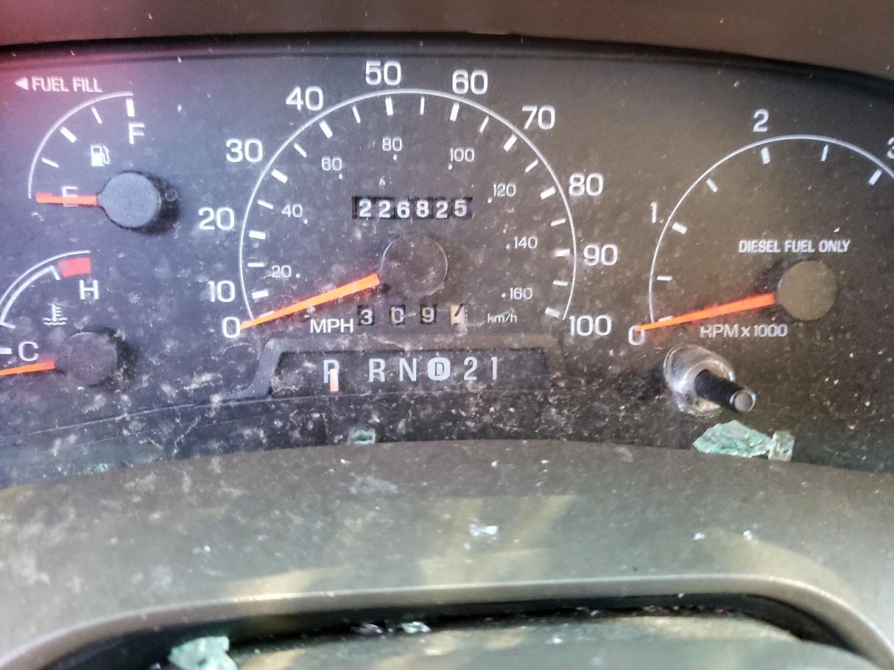 Photo 8 from auction – 2001 FORD EXCURSION with VIN 1FMSU43F31EA40013