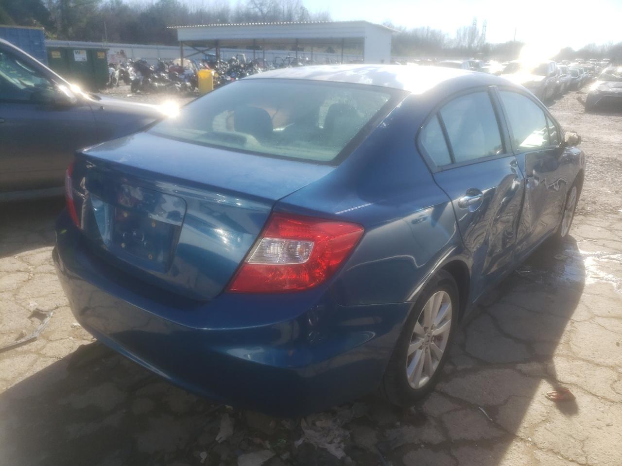 Photo 4 from auction – 2012 HONDA CIVIC EX with VIN 19XFB2F80CE040894