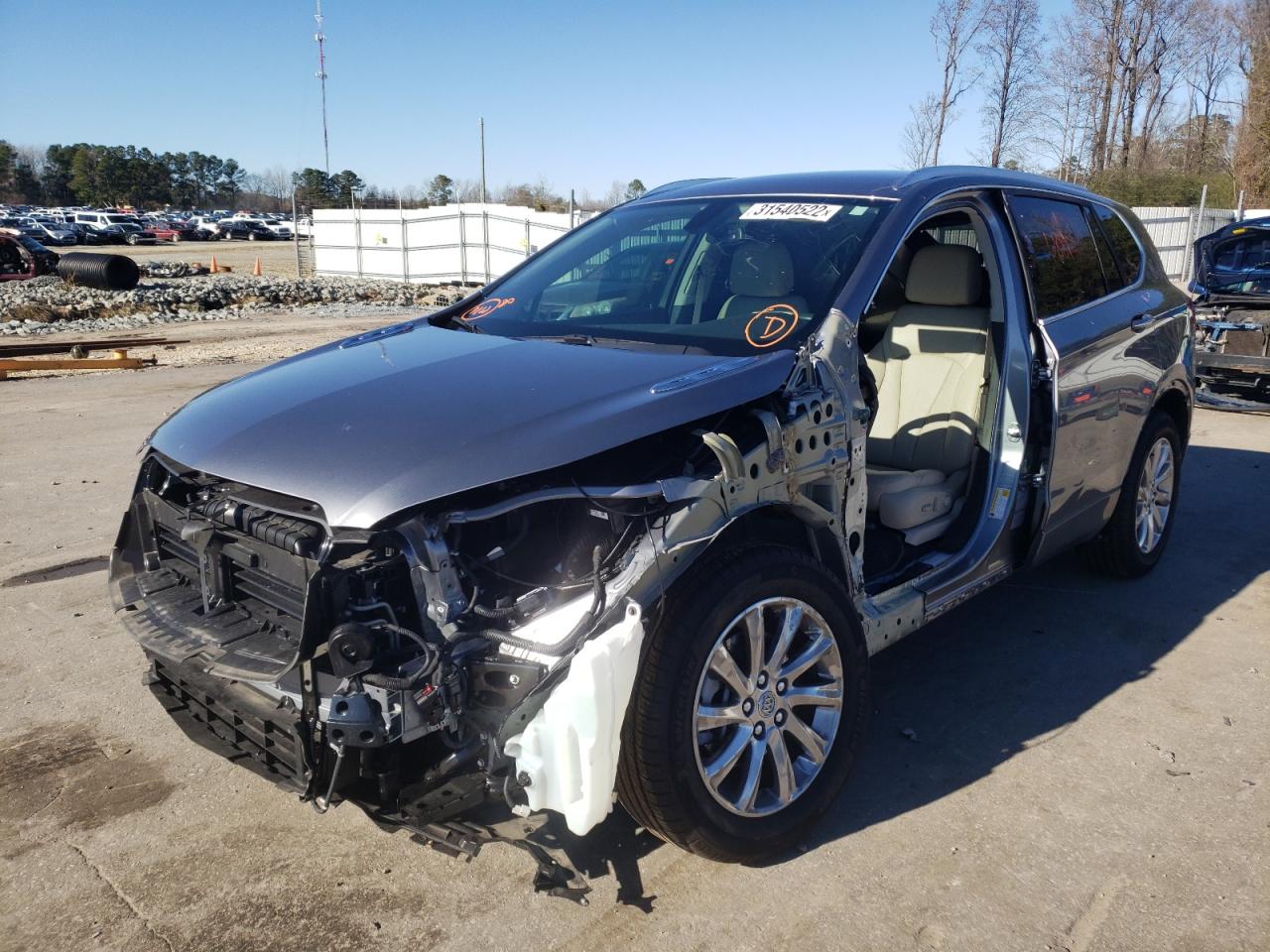 Photo 2 from auction – 2020 BUICK ENVISION E with VIN LRBFXCSA7LD229459
