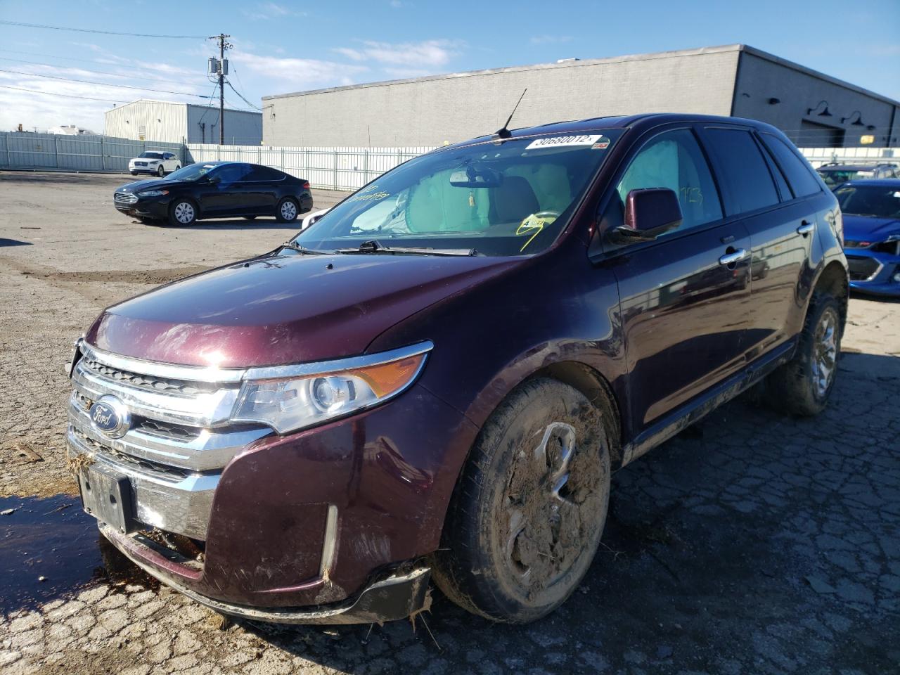 Photo 2 from auction – 2011 FORD EDGE SEL with VIN 2FMDK3JC3BBA74662