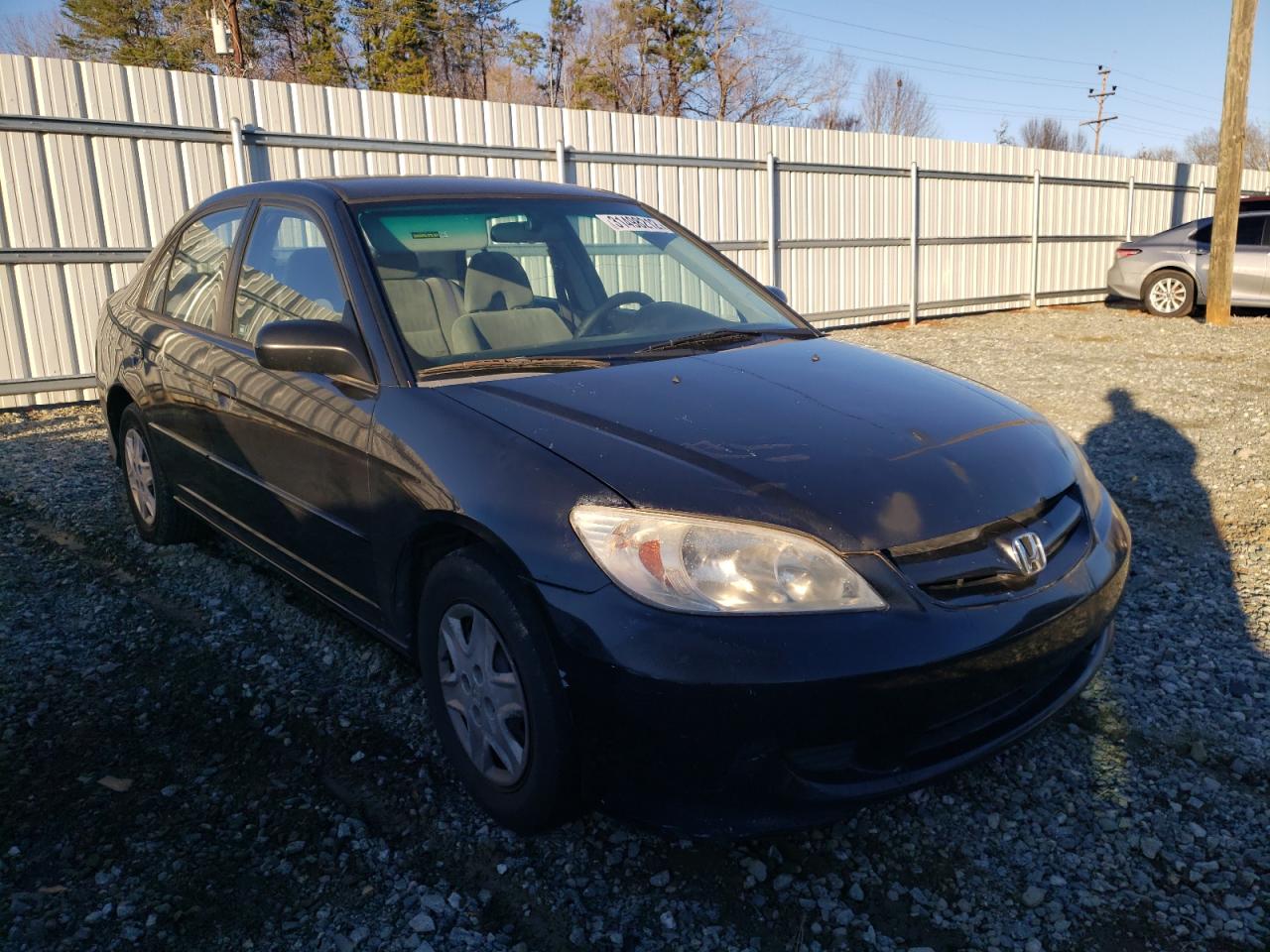 HONDA CIVIC 2005 with VIN 2HGES16575H551040 - Photo from auction